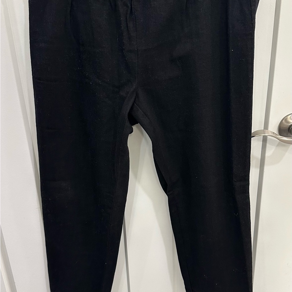 Soft Surroundings Black Pull-On Spandex Jeans